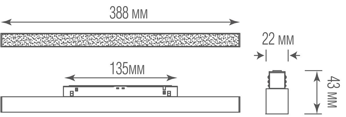 Трековый светильник Donolux Line DL20293NW16W