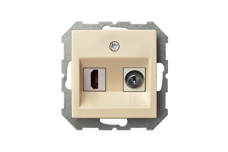 Розетка HDMI и TV Liregus Epsilon 28-0851