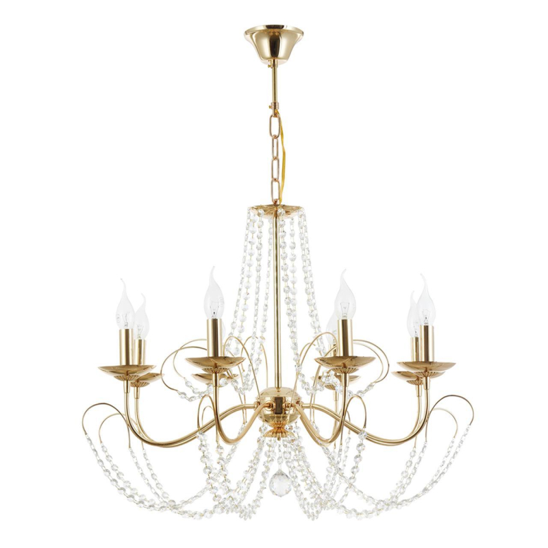 Подвесная люстра Freya Gracia FR1312-PL-08-G