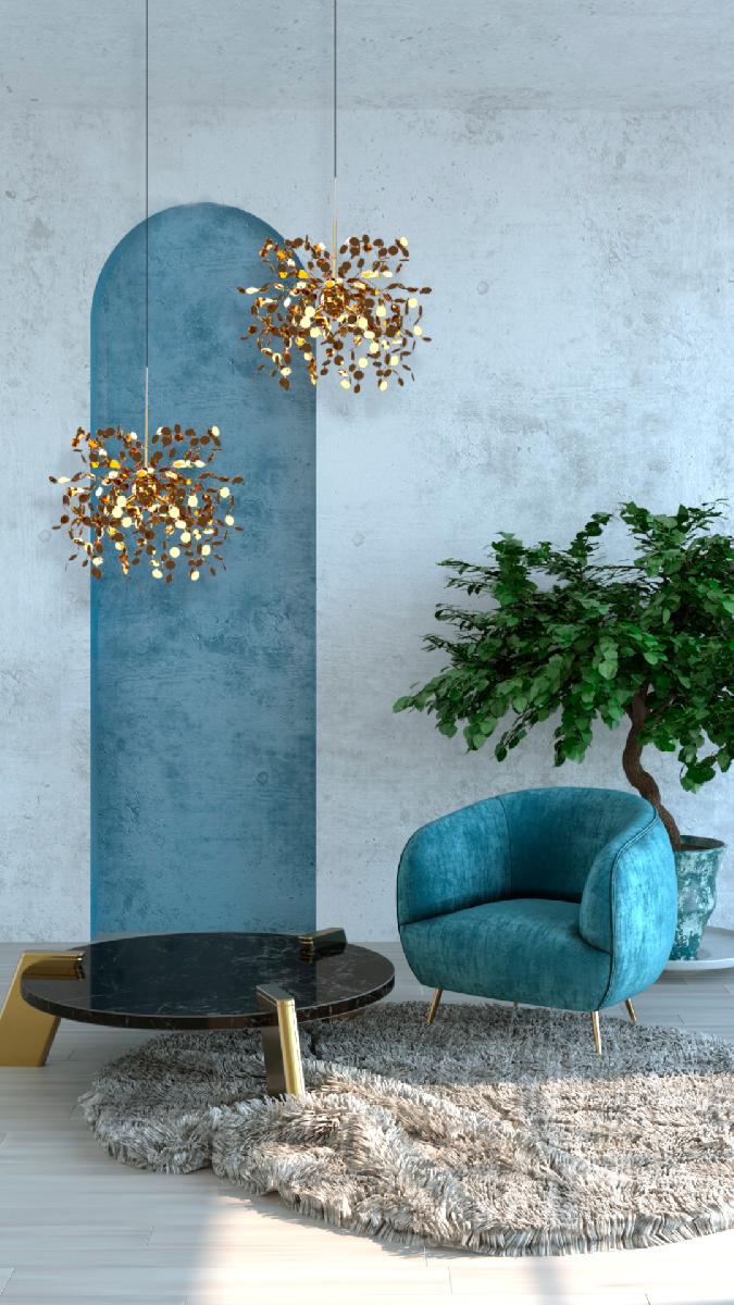 Подвесной светильник Milosh tendence 0842PL-3GD