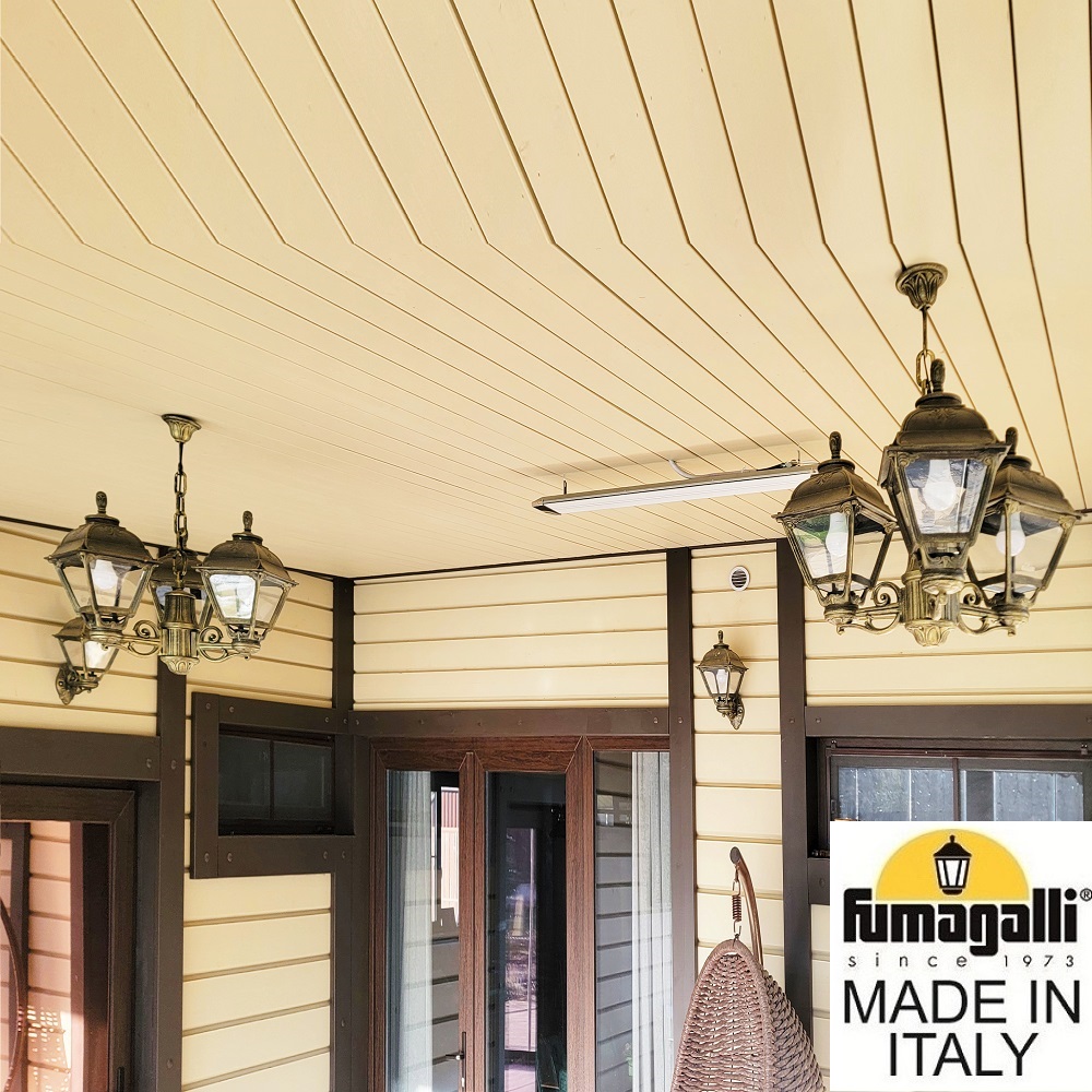 Уличный подвесной светильник Fumagalli SICHEM/CEFA 3L U23.120.S30.BXE27