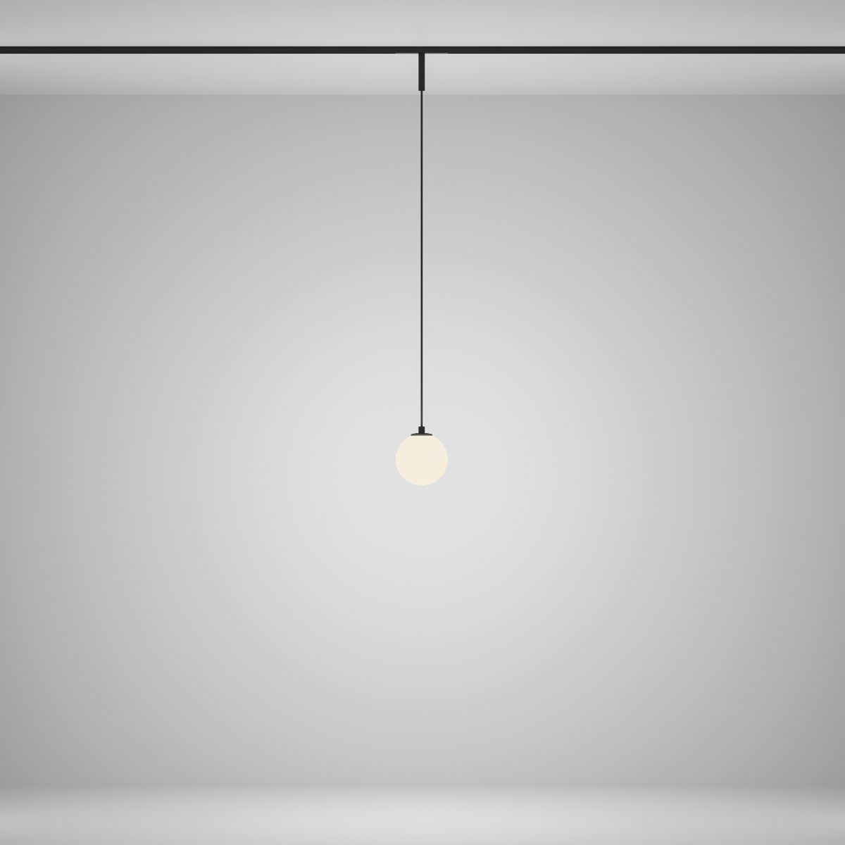 Трековый магнитный светильник Maytoni Luna TR178-1-5WTW-B