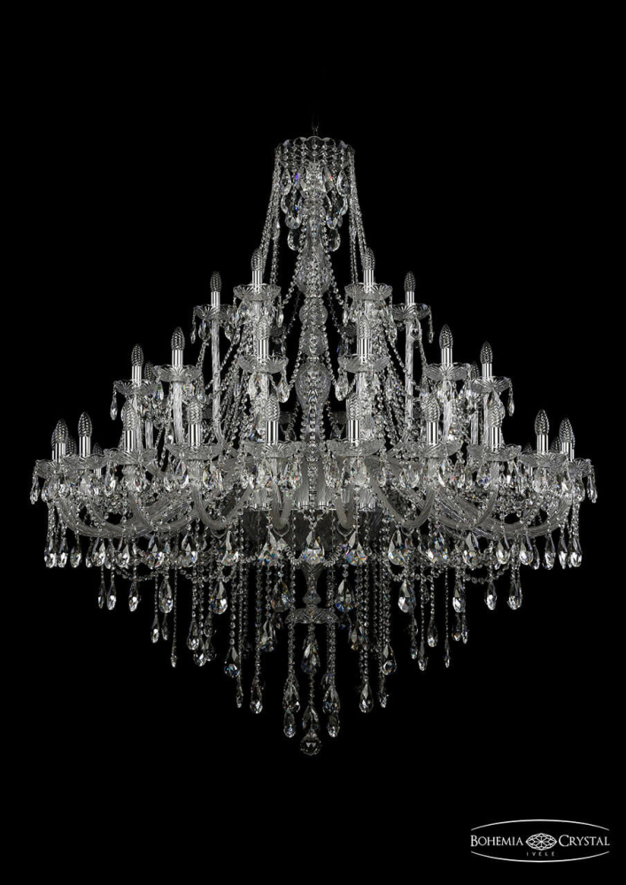 Подвесная люстра Bohemia Ivele 1415/24+12+6/530/Ni