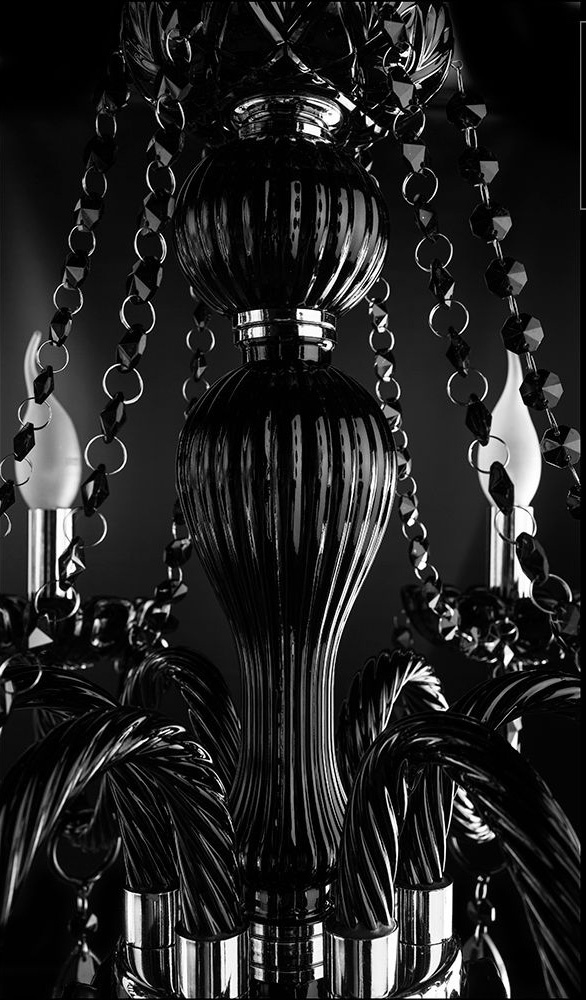 Подвесная люстра черная Arte Lamp Teatro A3964LM-6BK