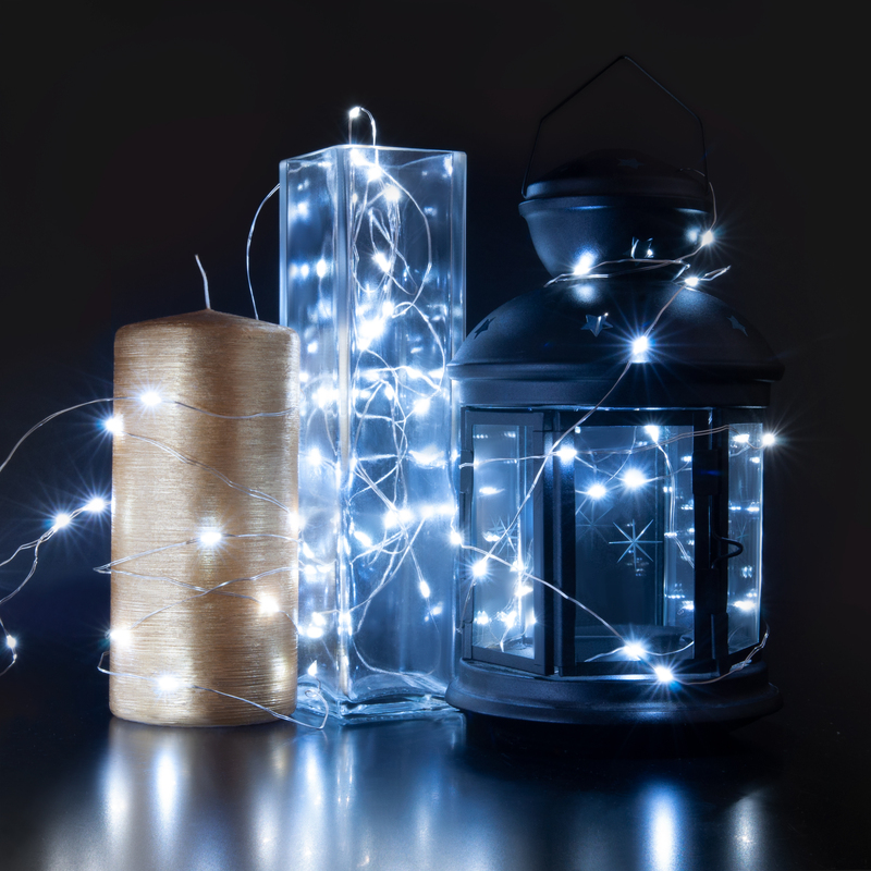 Гирлянда занавес Eurosvet 200-004 белый 2*3м IP20