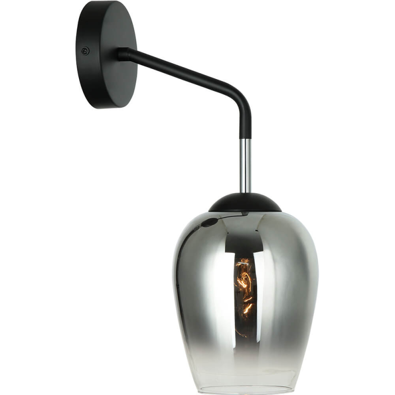 Бра хром Lumien Hall Меган 4036/1W-BK-CR