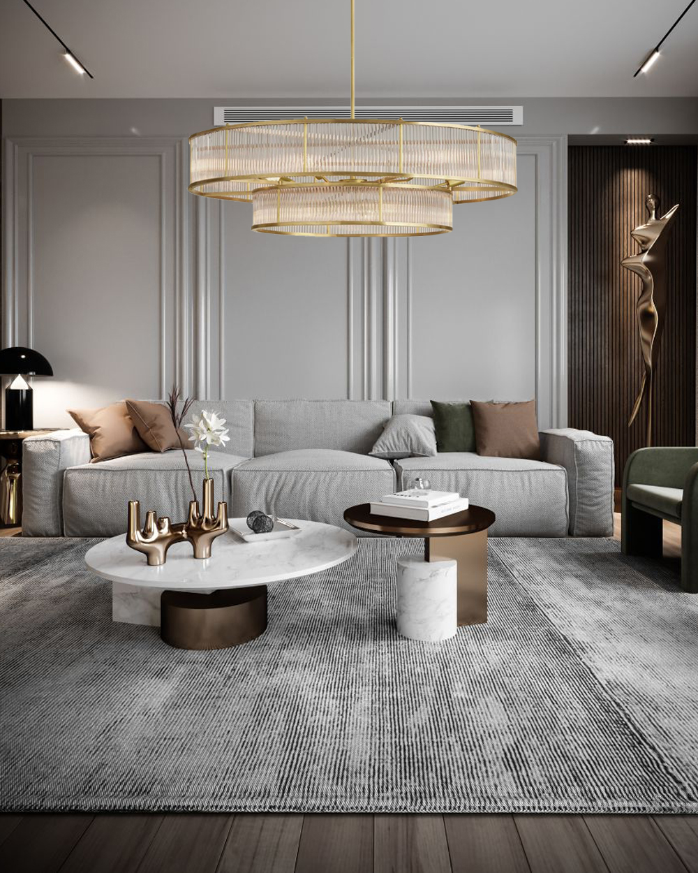 Подвесная люстра Milosh tendence 0884СL-9AB