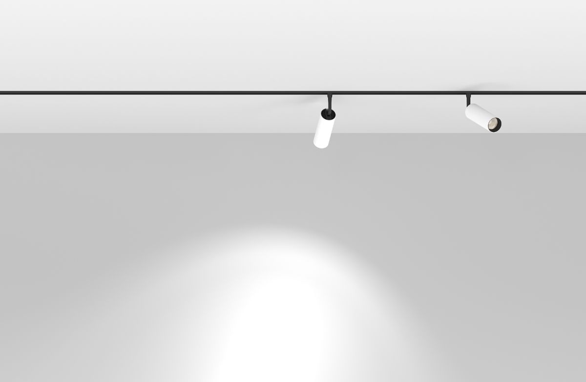 Трековый магнитный светильник Luminotti Genesis Spott L.304.10.3K.BKWH