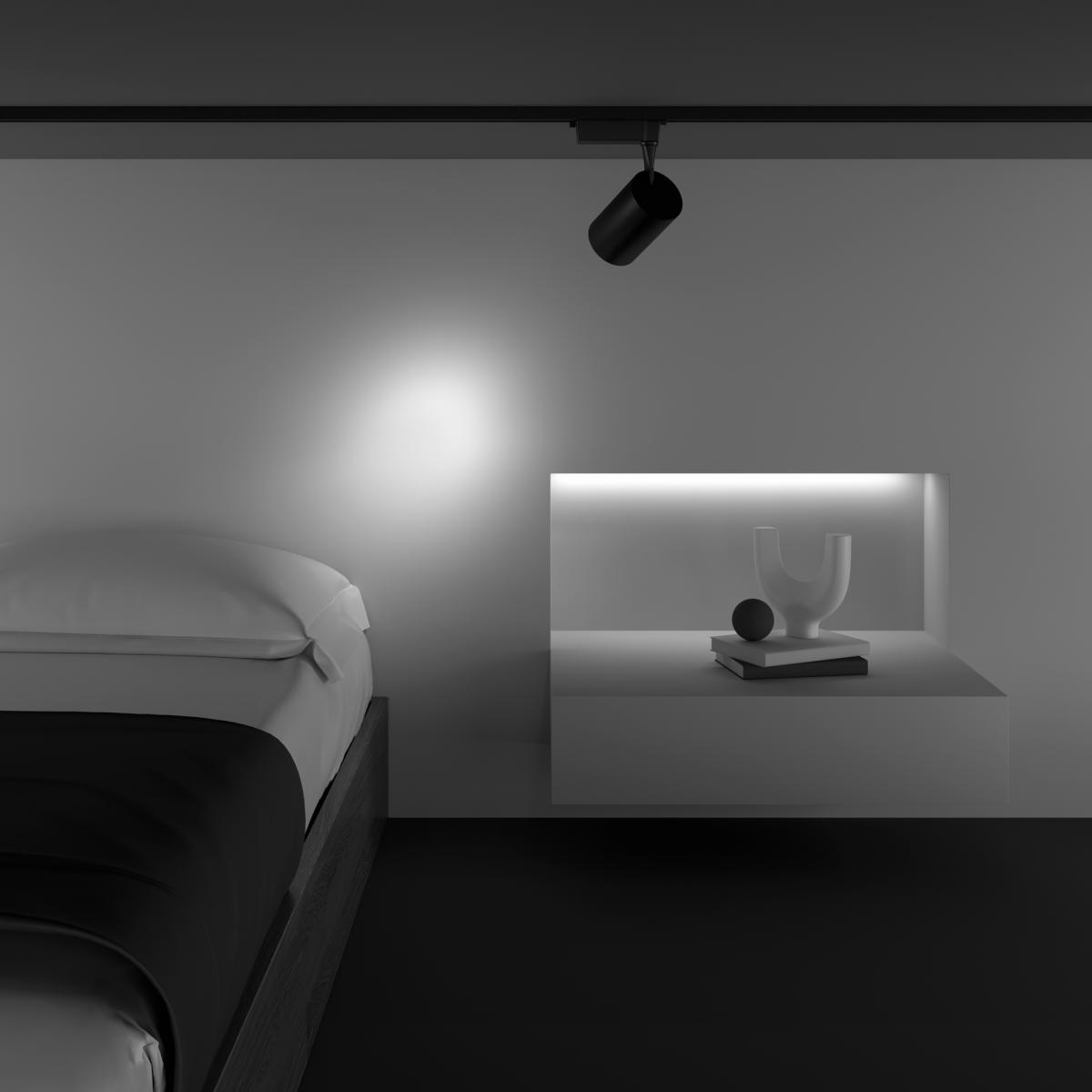 Трековый светильник Maytoni Technical Vuoro TR003-1-15W3K-S-B