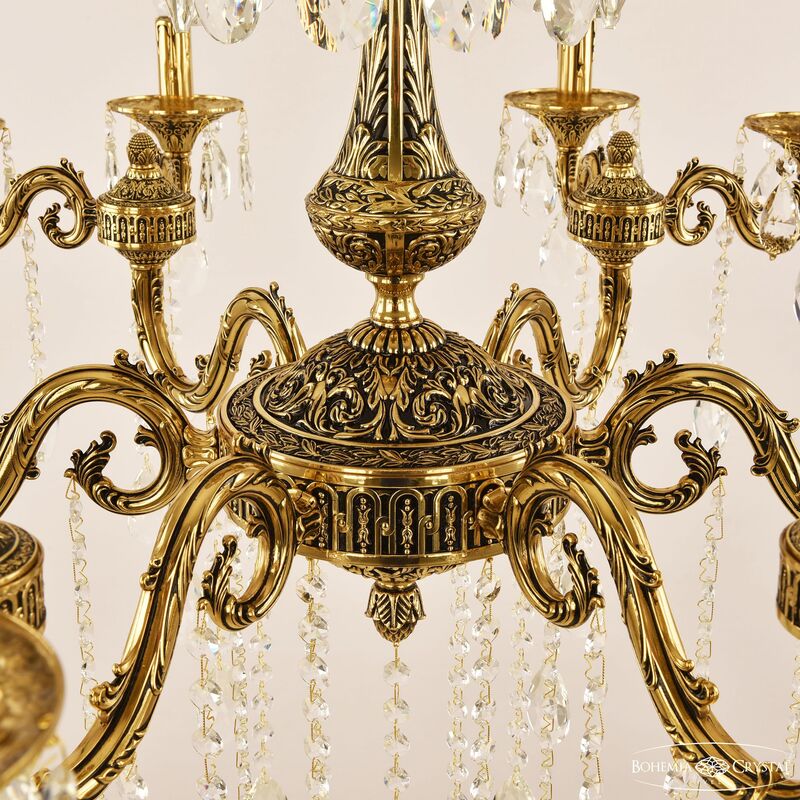 Подвесная люстра Bohemia Ivele Crystal Florence 71104/12/350 B GB