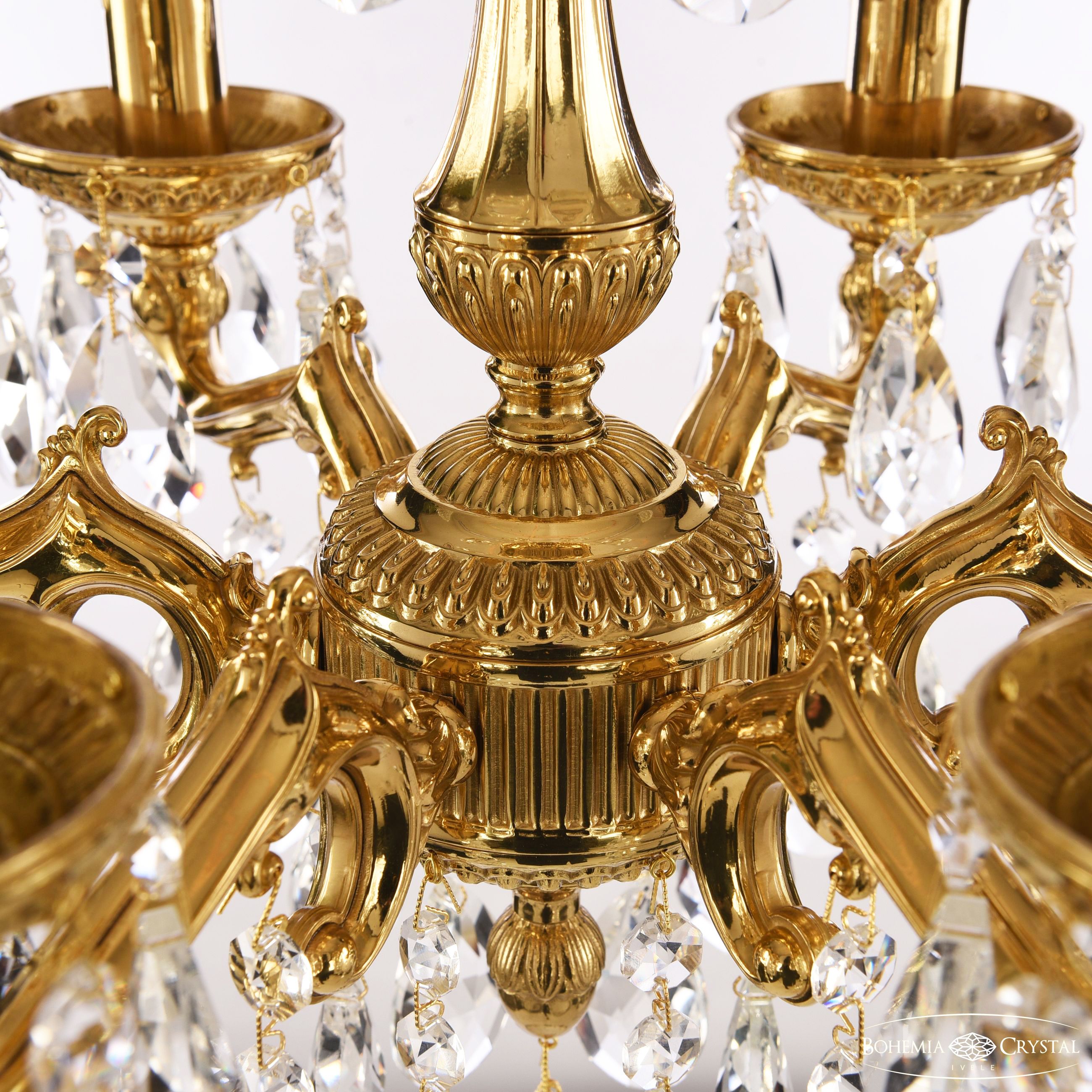 Подвесная люстра Bohemia Ivele Crystal 75102/6/125 A G