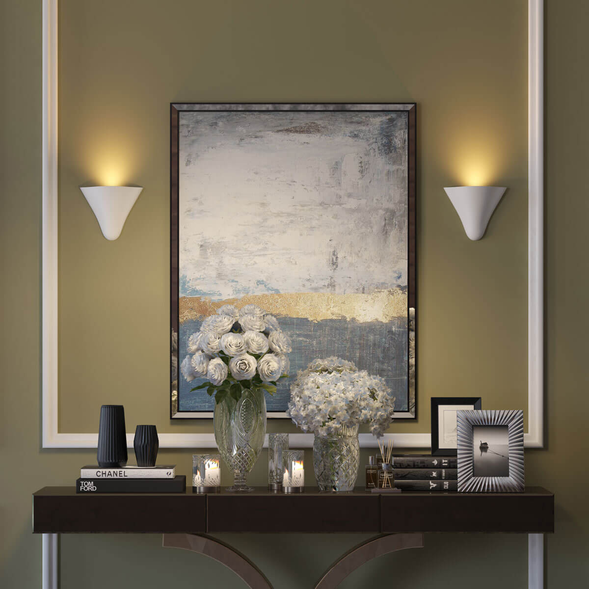 Настенный светодиодный светильник Odeon Light Pamukkale 3846/12WL