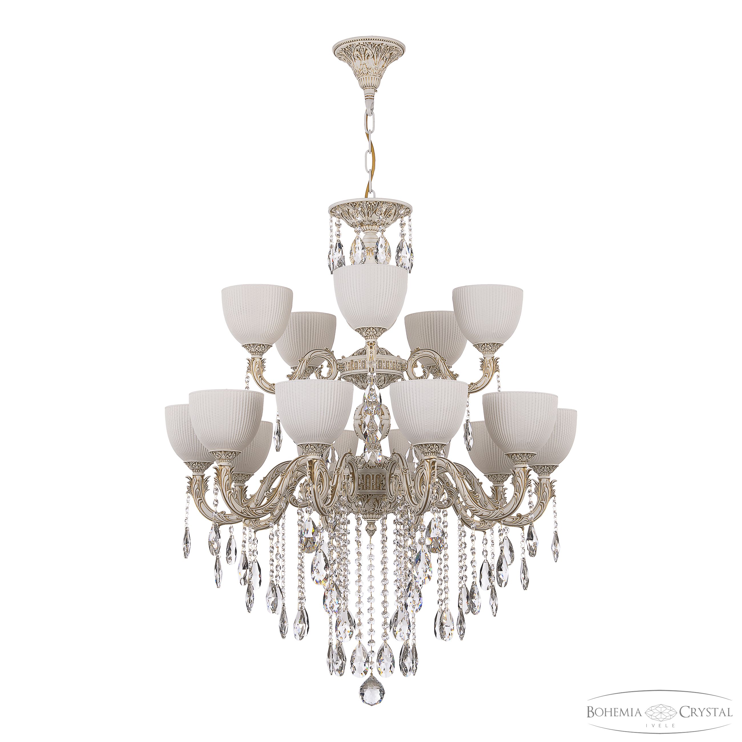 Подвесная люстра Bohemia Ivele Crystal AL79101/10+5/250/2D B WMG P1 U Line