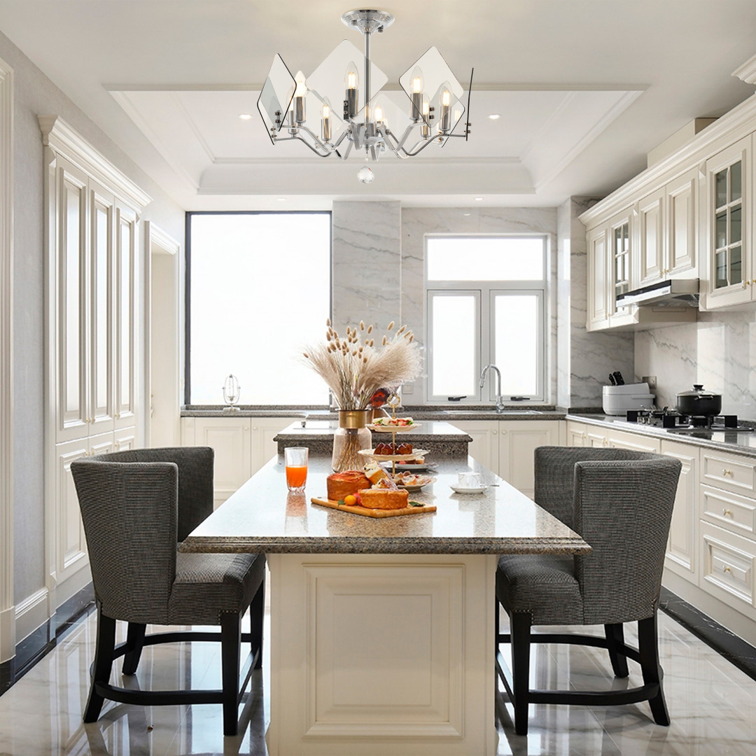 Люстра на штанге Arte Milano Sorrento 375309/8/500 CR