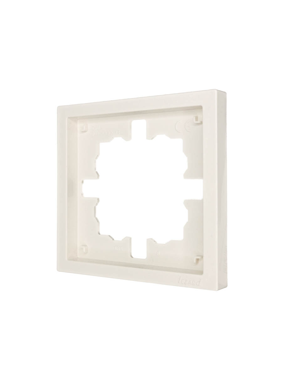 Рамка 1-ая б/вст слоновая кость Lezard Zima 704-9000-146