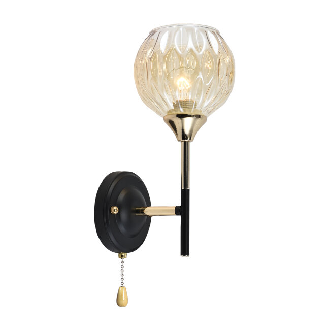 Бра Seven Fires Aelin SF3367/1W-BK-FGD-AM