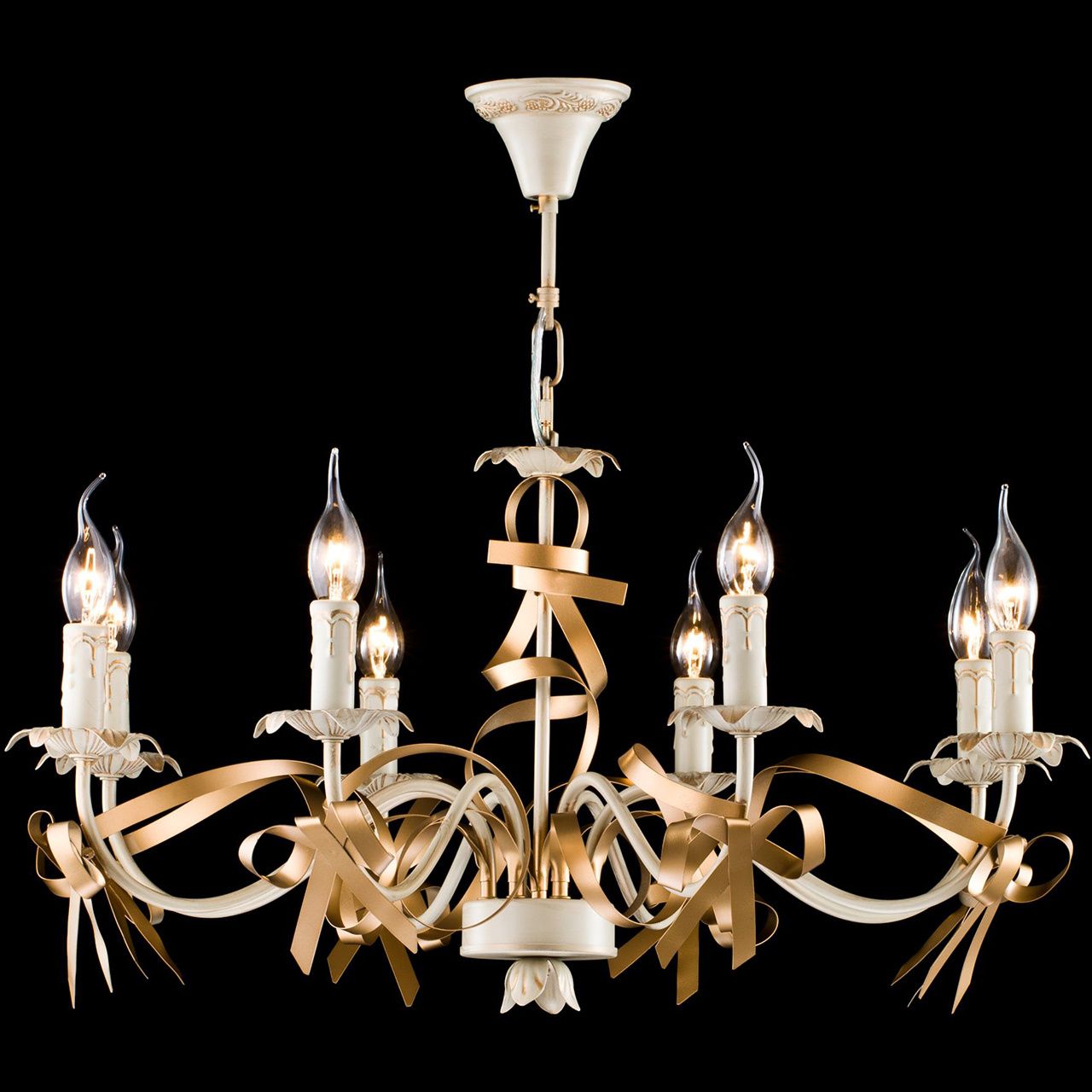 Подвесная люстра Freya Arco FR2045-PL-08-WG