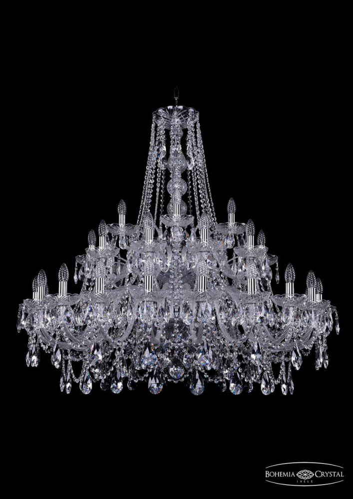 Подвесная люстра Bohemia Ivele 1411/20+10+5/400/2d/Ni