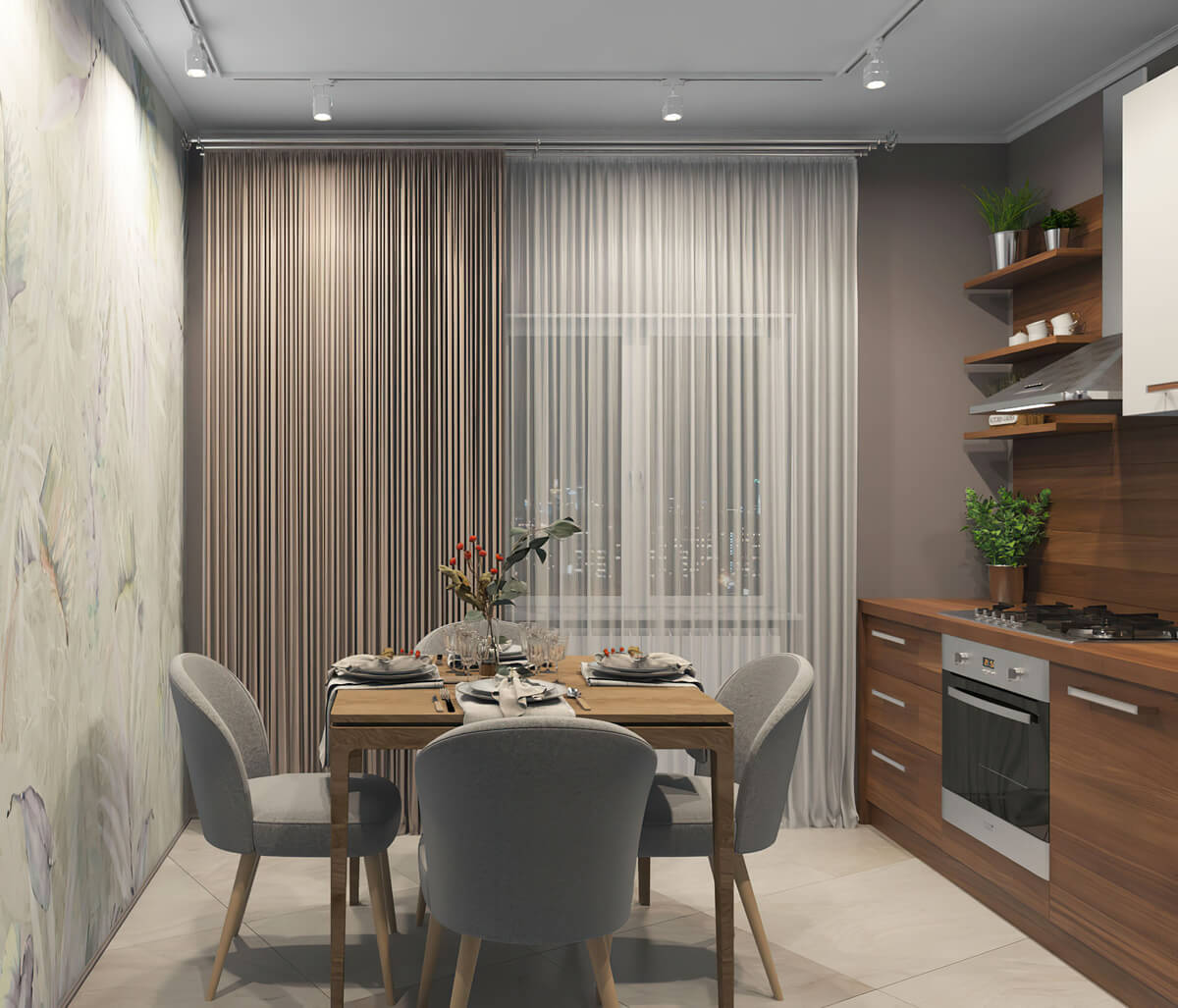 Шинопровод Denkirs DK Track White TR1002-WH