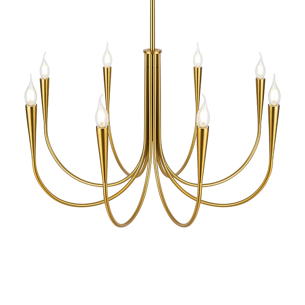 Люстра на штанге Freya Branches FR5253PL-08BS