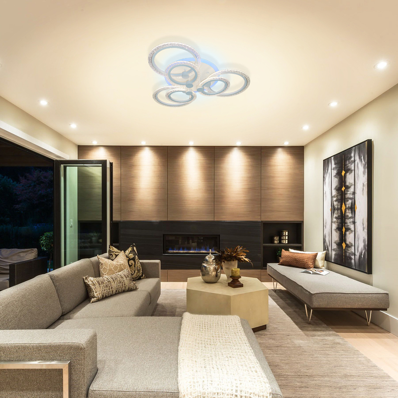 Потолочная люстра Natali Kovaltseva HIGH-TECH LED LAMPS 82013