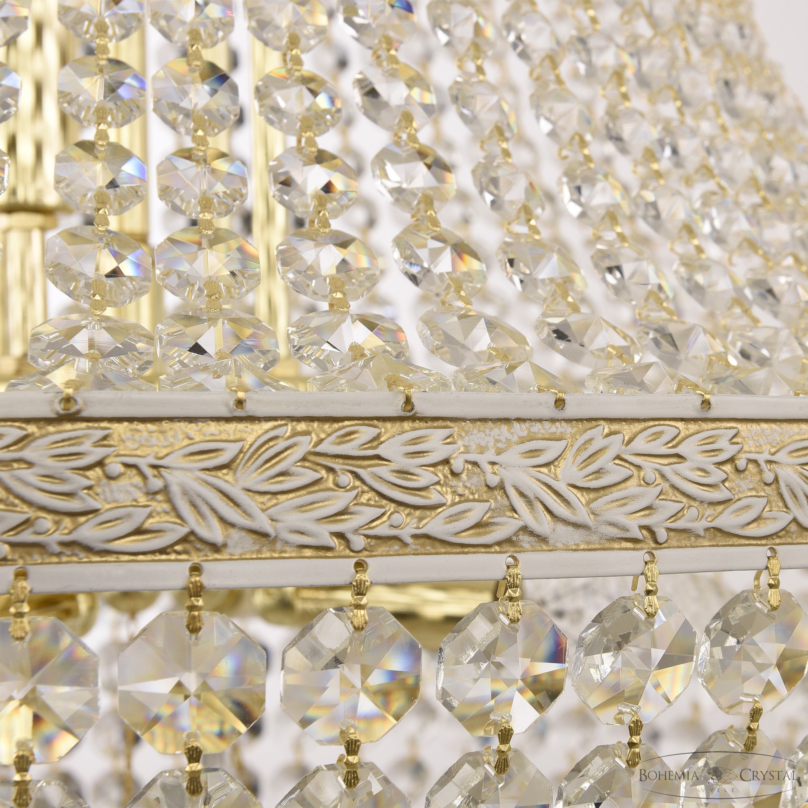 Подвесная люстра Bohemia Ivele Crystal AL2211H201/8/100OL WMG