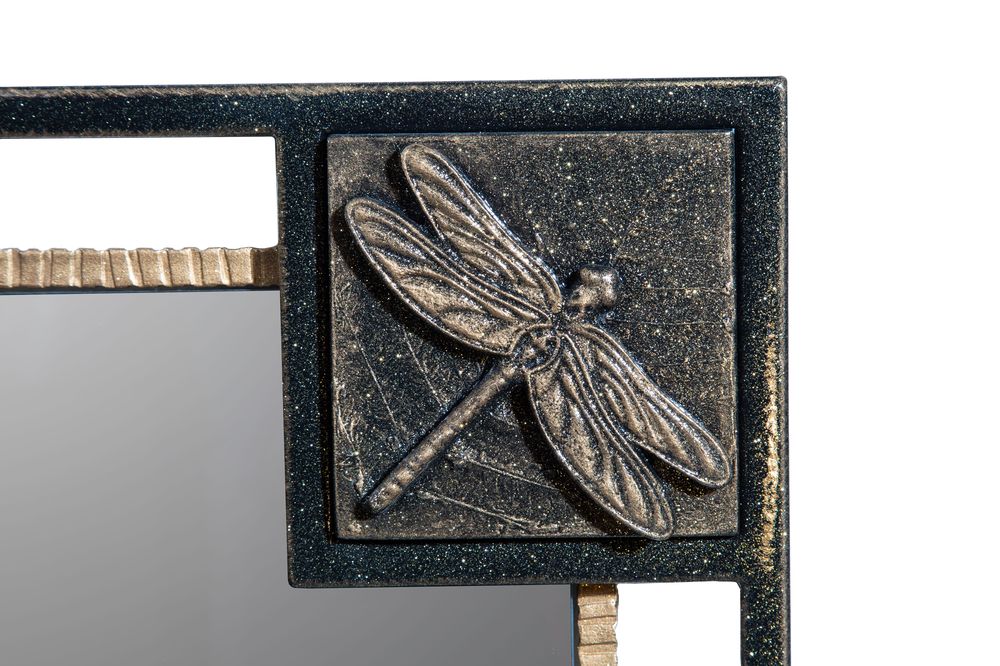Зеркало Runden Стрекозы на листке V20043