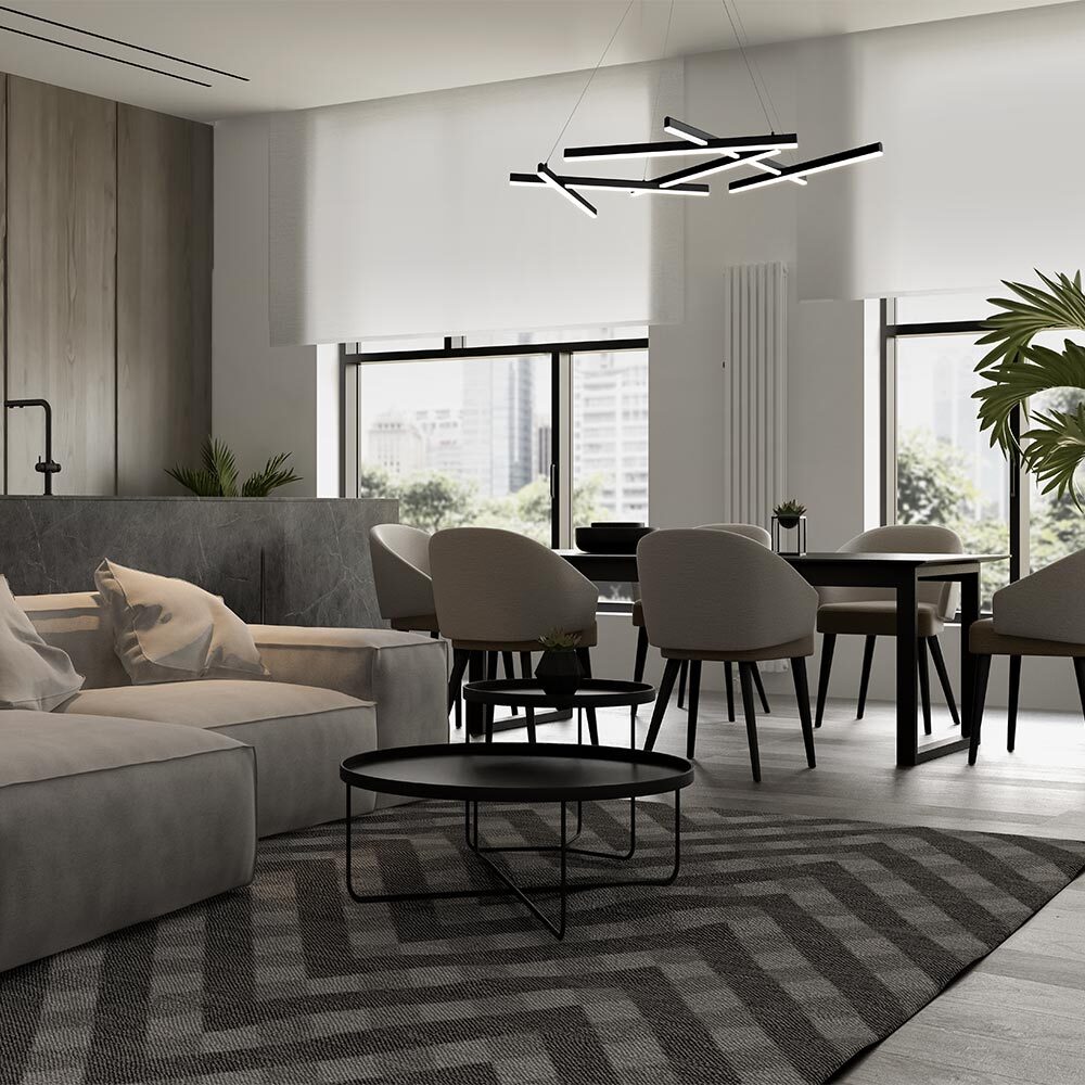 Подвесной светодиодный светильник Maytoni Line MOD016PL-L75B