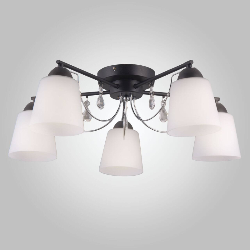 Потолочная люстра Eurosvet Campana 70094/5 черный
