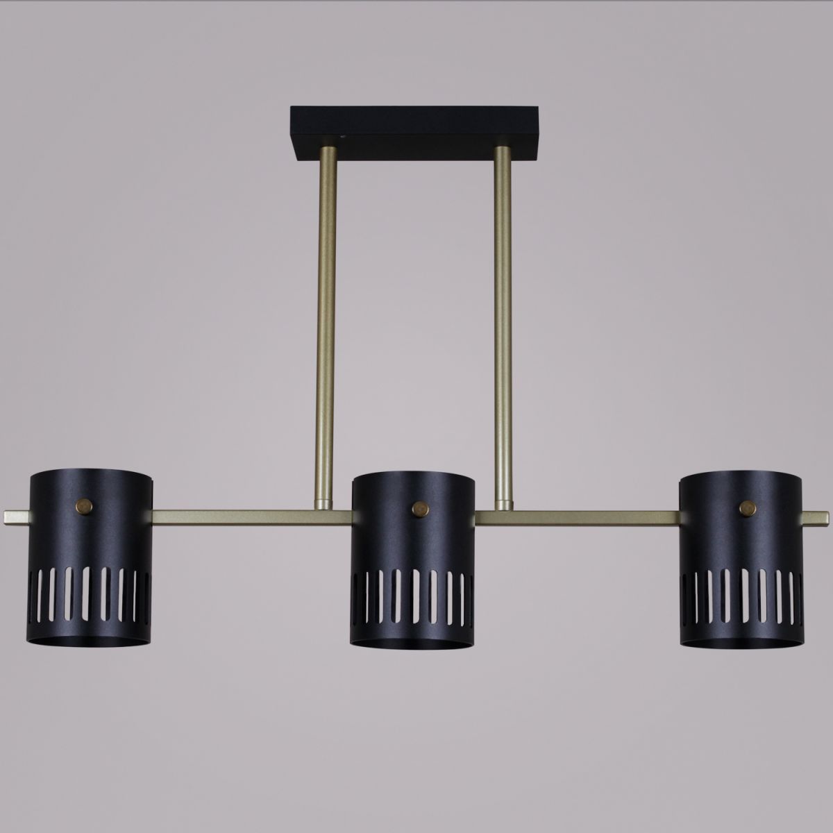 Потолочная люстра Reluce 06675-0.3-03 GD+BK GX53