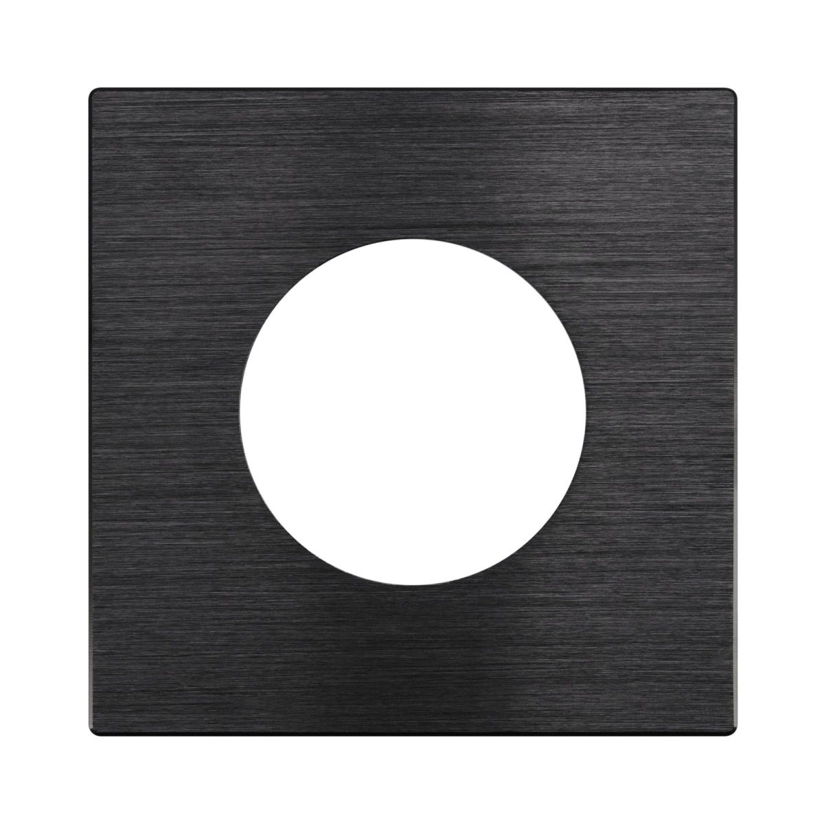 Рамка 1-местная алюминиевая Arlight FRM-PRESTO-ALR-1-BK 043876