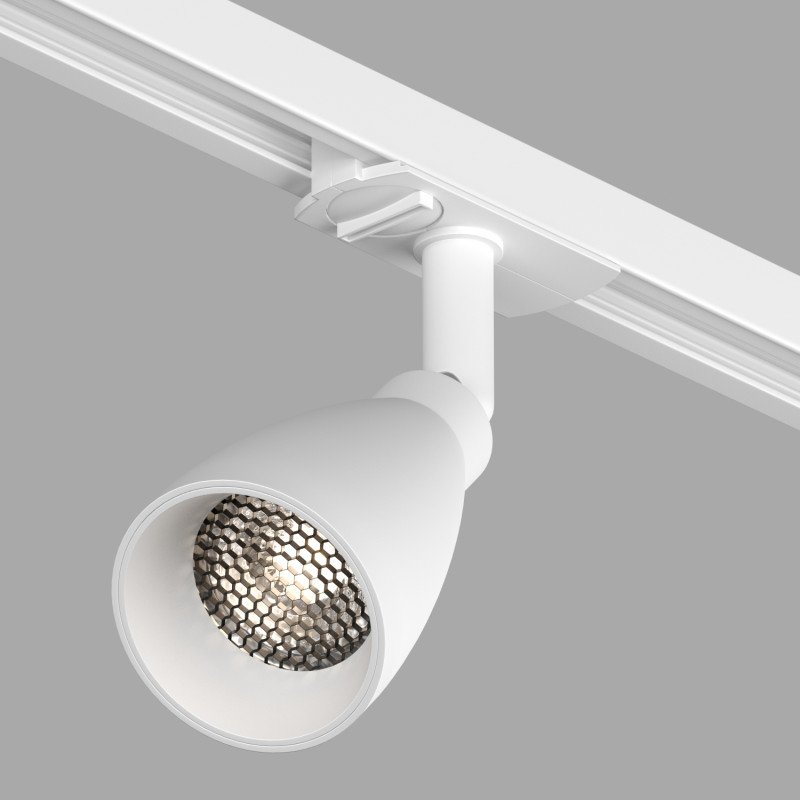 Трековый однофазный светильник Denkirs Bell DK6050-WH