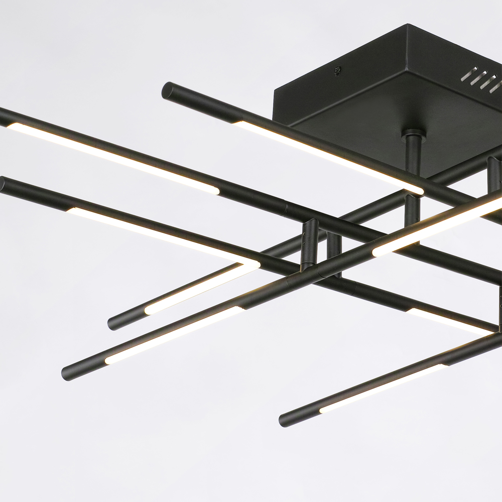 Потолочная люстра DeLight Collection Tubular MX18001070-12A black