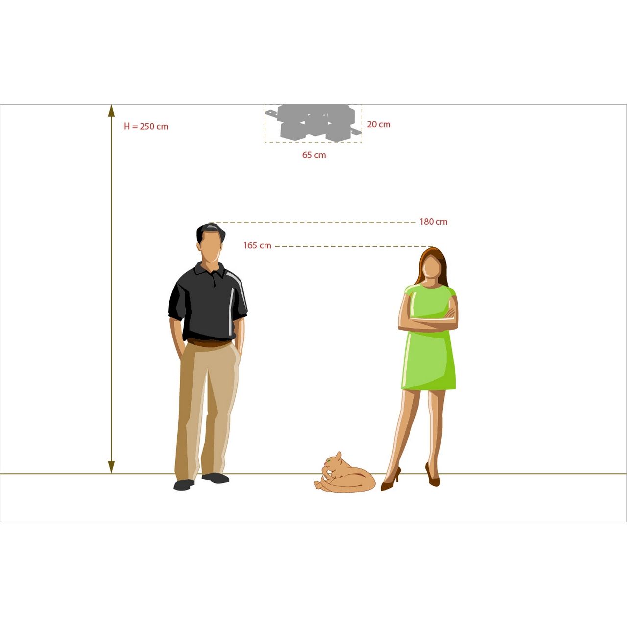 Потолочная люстра De Markt Тетро 673012005 в Москве