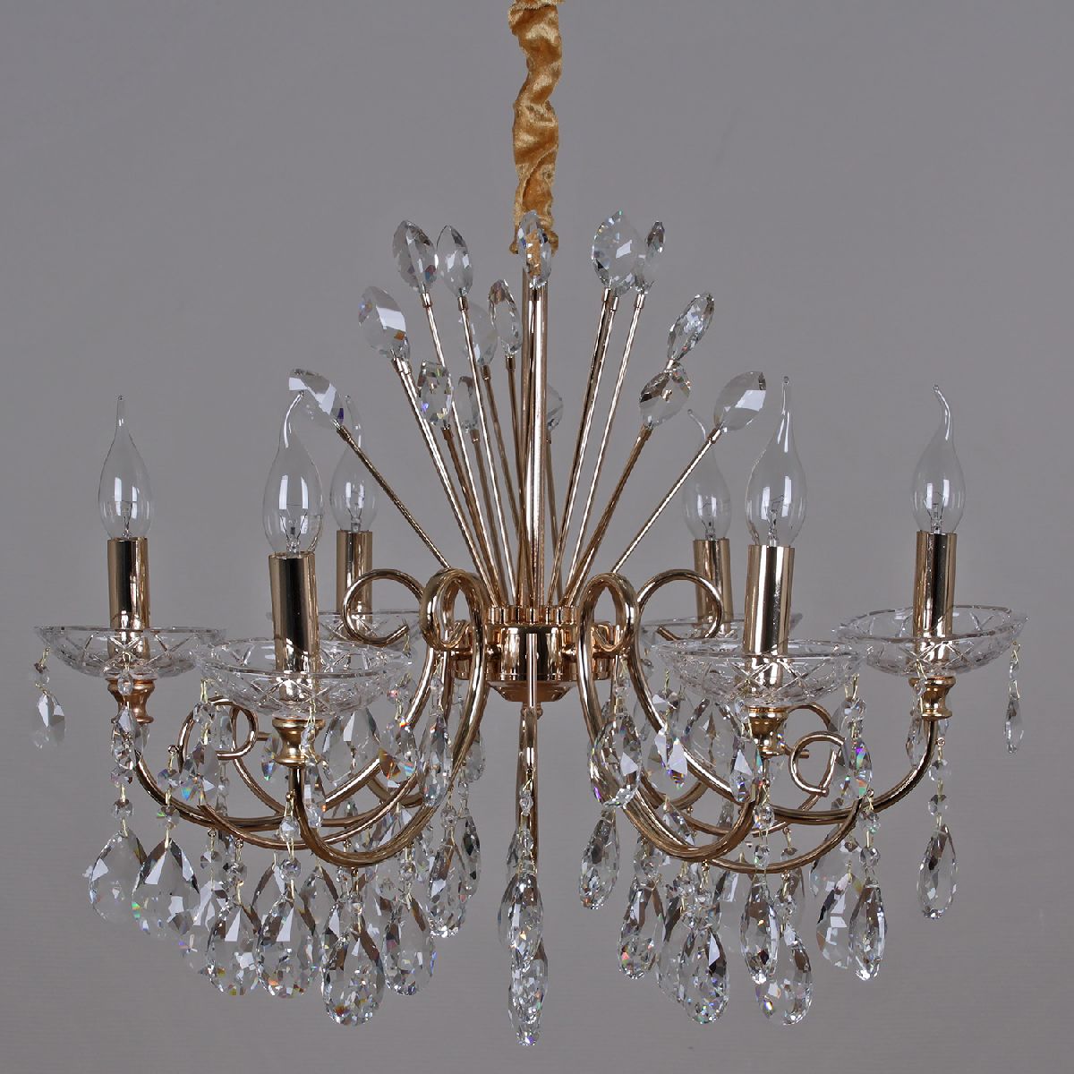 Подвесная люстра Illumico IL2367-6POR-39 GD