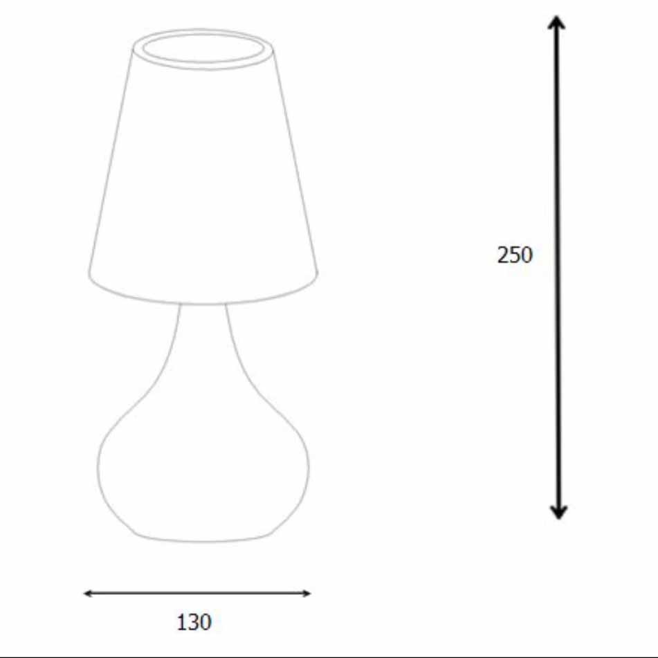 Настольная лампа Lucide Isla 34500/81/41