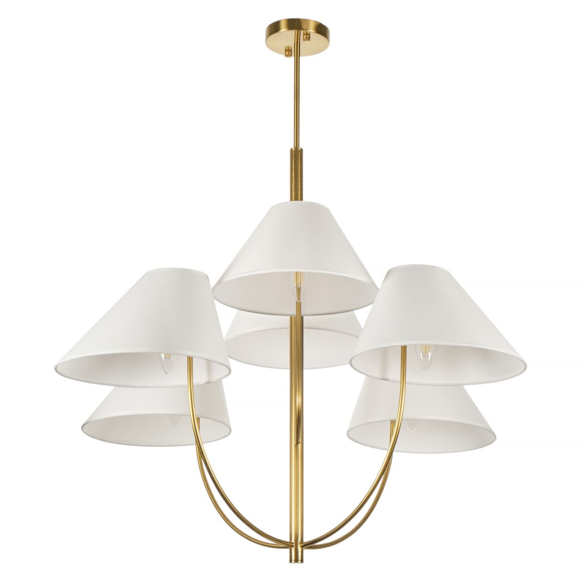 Люстра на штанге Myfar Lukas MR2390-6C