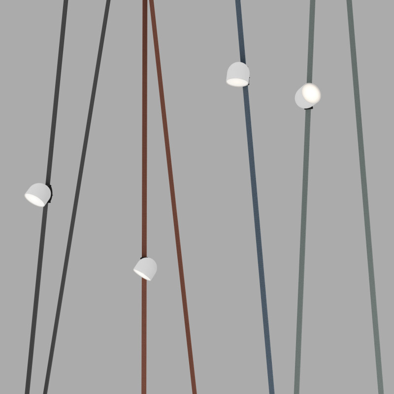 Трековый однофазный светильник Denkirs Belty spot DK5642-WH+BK