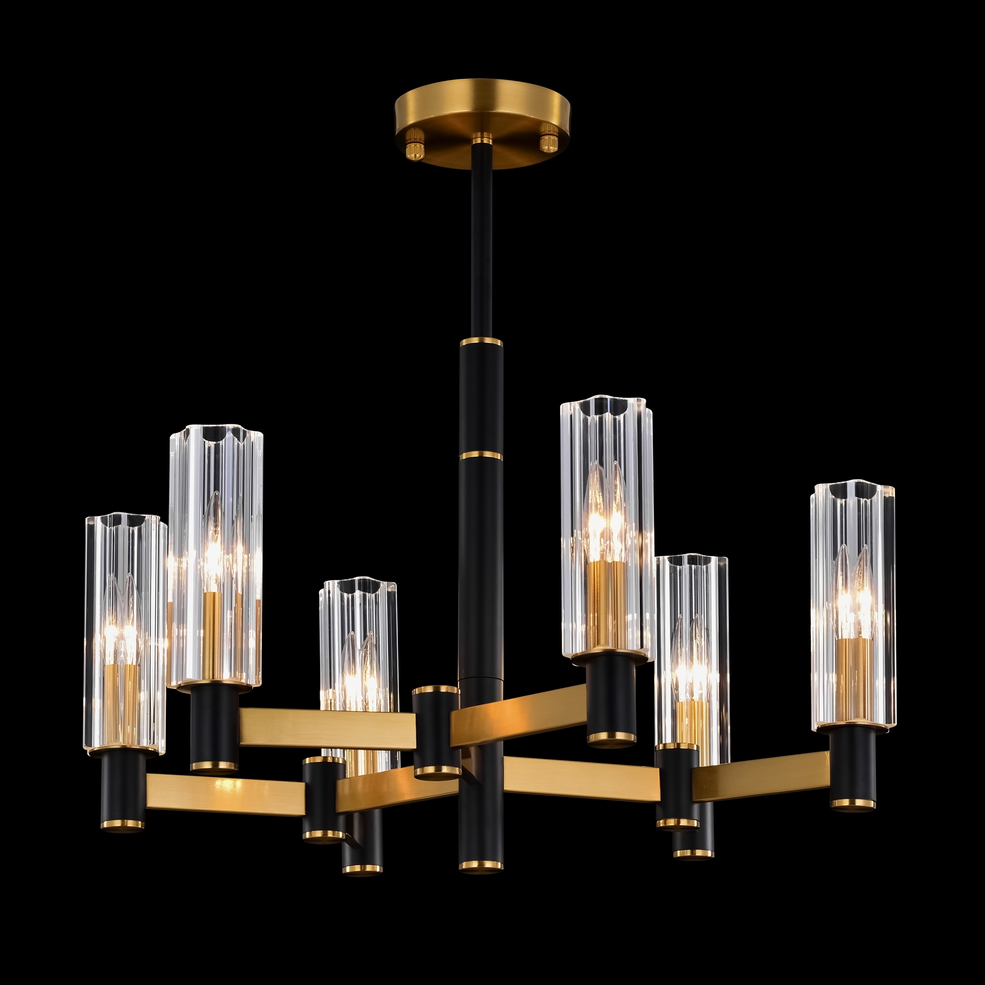 Люстра на штанге Freya Ambra FR5167PL-06BS в Москве