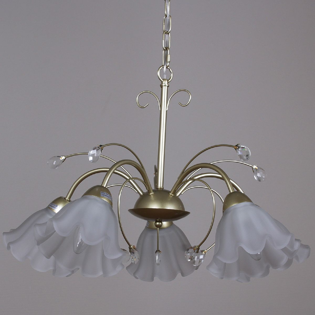 Подвесная люстра Reluce 50029-0.4-05 champine gold