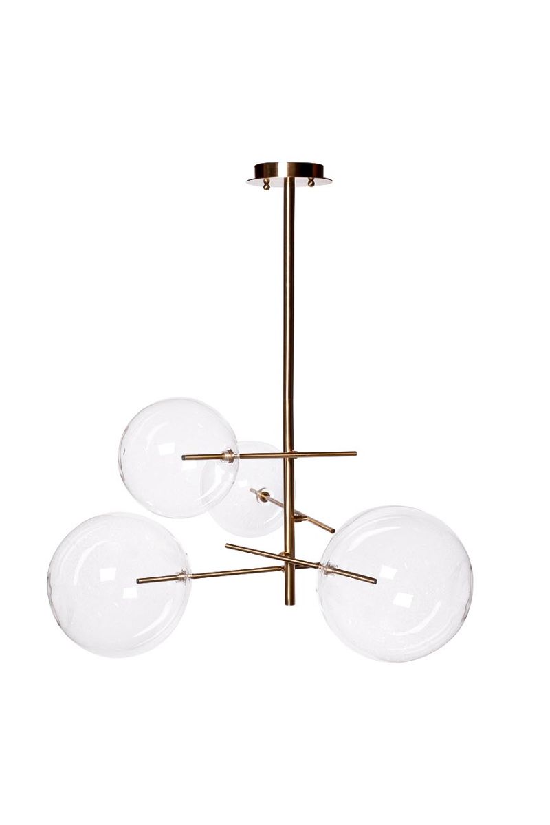 Люстра на штанге Garda Decor 20MD2321-4GOLD