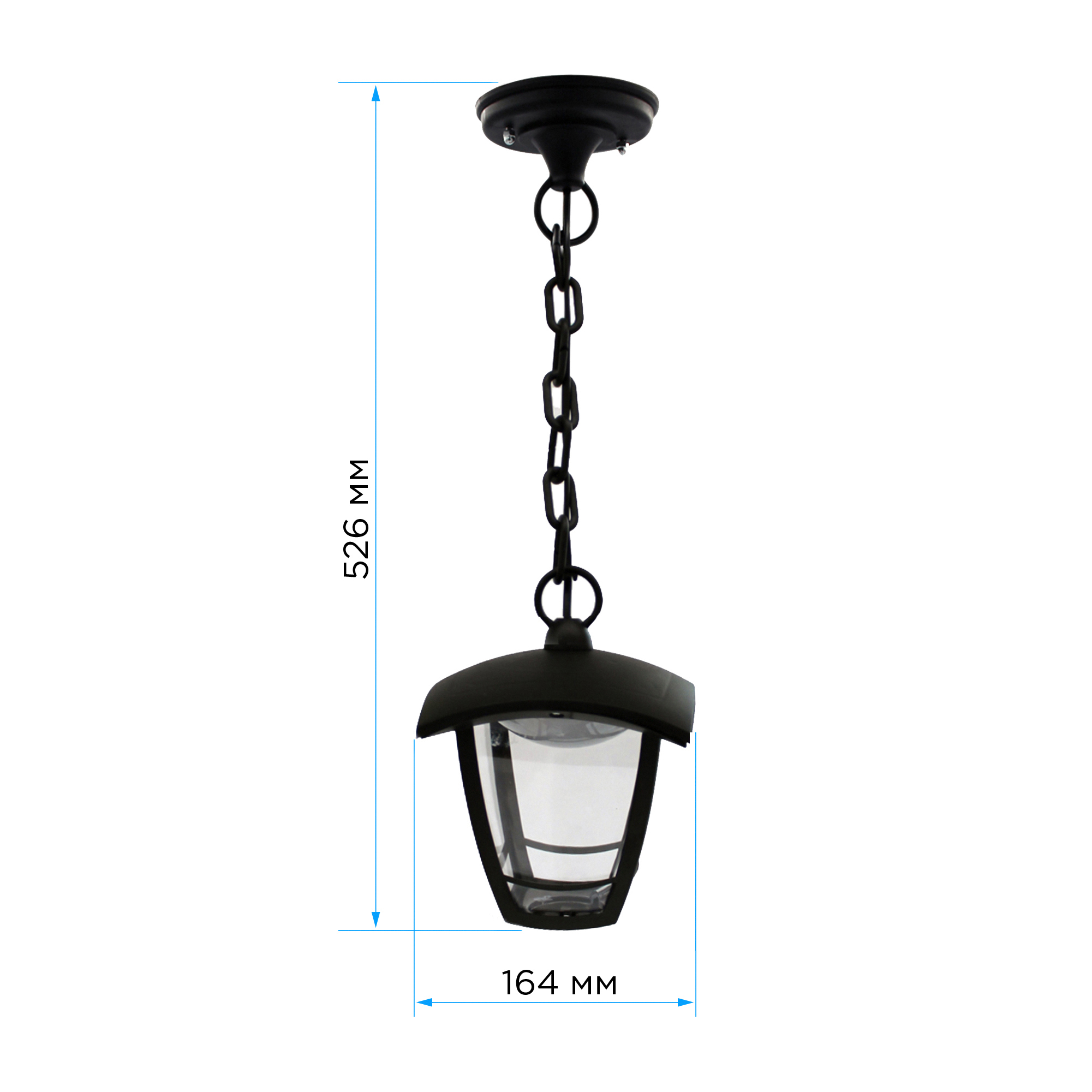 Уличный подвесной светильник Apeyron Марсель ДСУ 07-8-001 У1  11-184