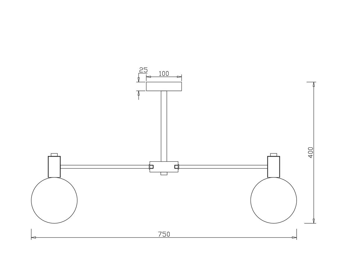 Люстра на штанге Freya Globo FR5175PL-08BS