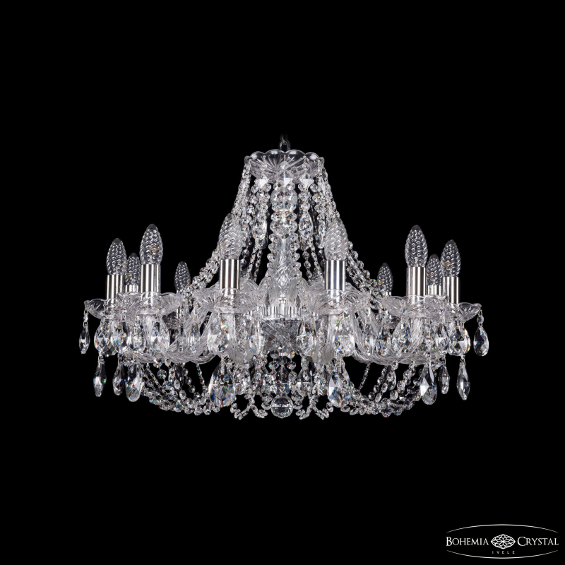 Подвесная люстра Bohemia Ivele Crystal 1406/12/240 Ni