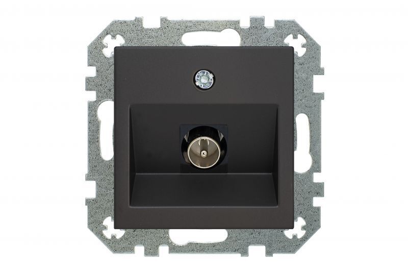 Розетка ТВ проходная Liregus Retro 29-227