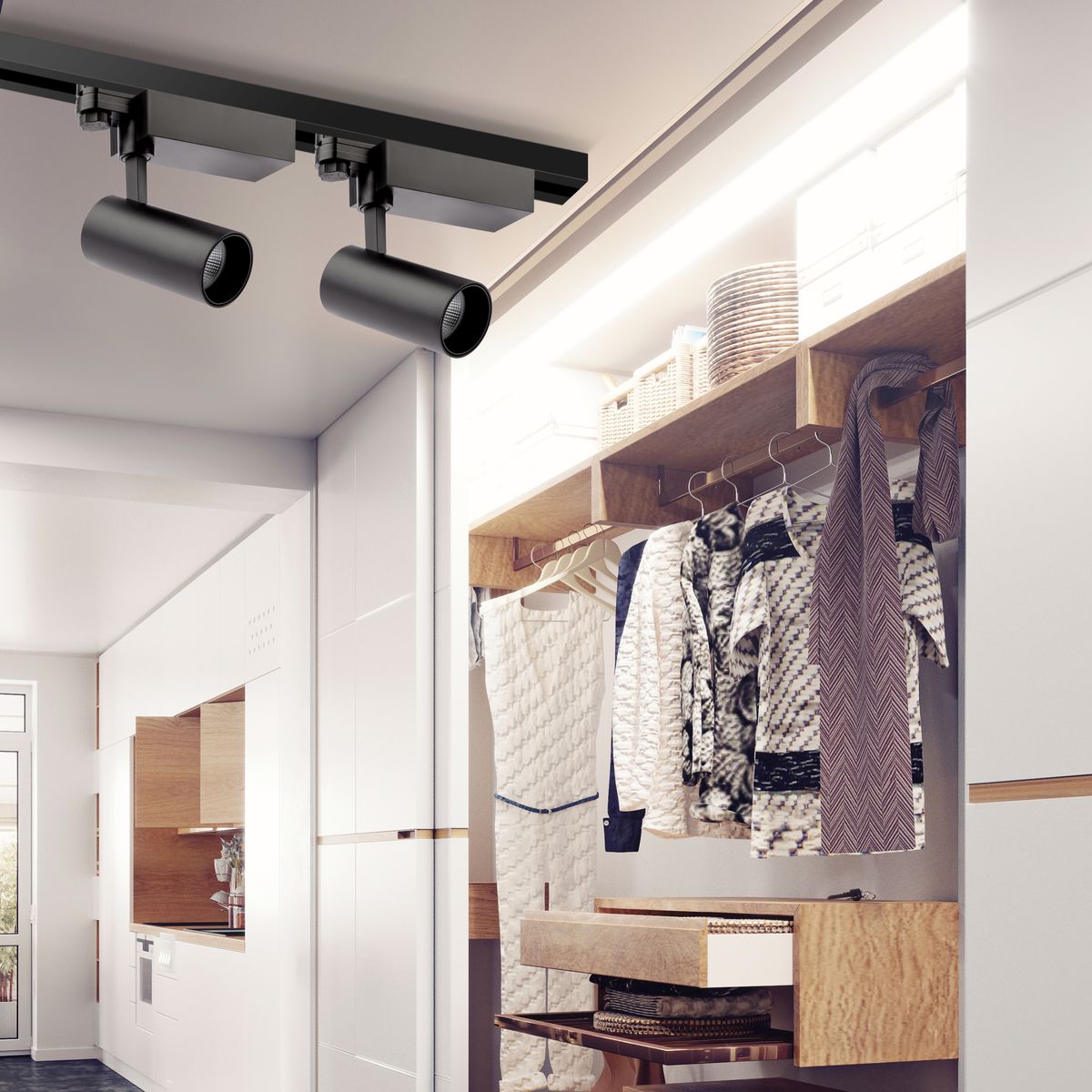 Трековый светильник ЭРА SТR-30-36-40K-B20 Б0049763