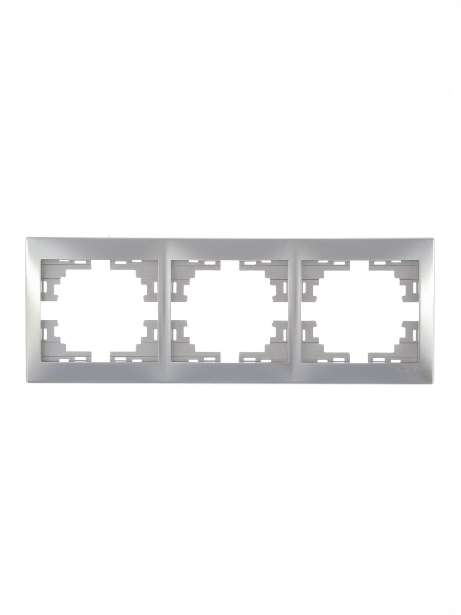 Рамка 3-местная горизонтальная Lezard Mira 701-1000-148
