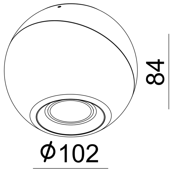 Накладной светильник Deko-Light Bellatrix 348109