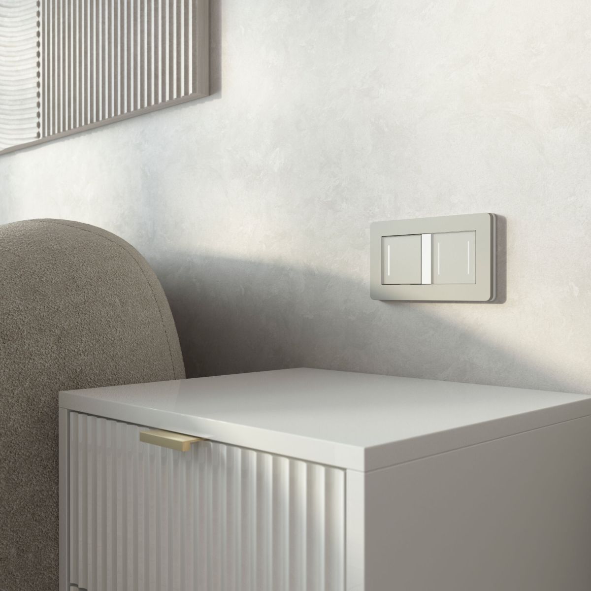 Умный сенсорный выключатель одноклавишный Werkel W4513641 4690389213915