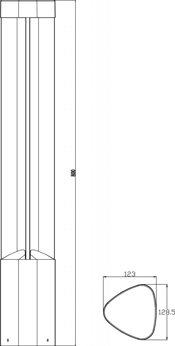 Ландшафтный светильник Deko-Light Trila 730364